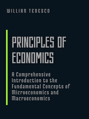 cover image of Principles of Economics